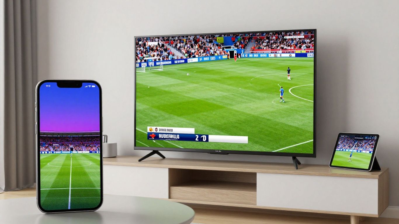 Moderne enheter for strømming av TV